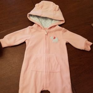 Carter's fleece outfit-3month